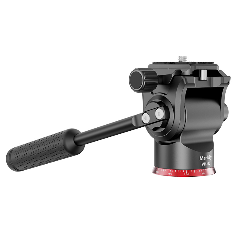 Hydra gimbal stabilizator za GoPro Max, aluminijska legura, 360° vertikalno i horizontalno okretanje, ARCA-Swiss brzi oslobađajući mehanizam, kompatibilan s 1/4 i 3/8 vijcima, model VH30