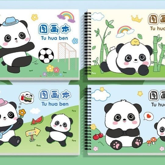 Τετράδιο ζωγραφικής με σπιράλ, παχιά χαρτιά, αντίσταση στη διαρροή μελάνης, 30 φύλλα