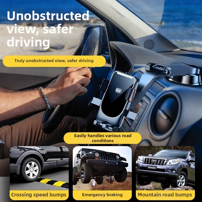 Držač za telefon u automobilu sa usisnom čašom za izlaz zraka – ABS, Model 001, Šifra A-t5