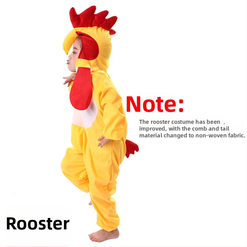 Dječja kazališna odjeća - Crtani stil - Meka kratka pliš materija - Glavni materijal: zecova krzno - Za uzrast 1–3 godine - Dugi rukavi