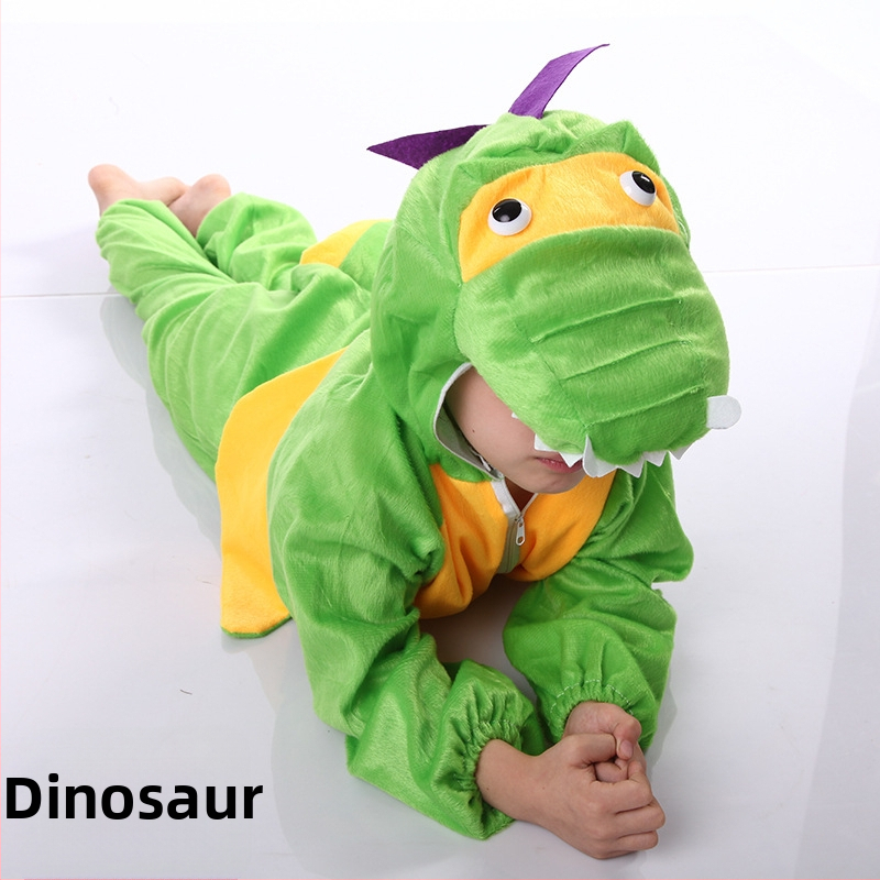 Dječja kazališna odjeća - Crtani stil - Meka kratka pliš materija - Glavni materijal: zecova krzno - Za uzrast 1–3 godine - Dugi rukavi