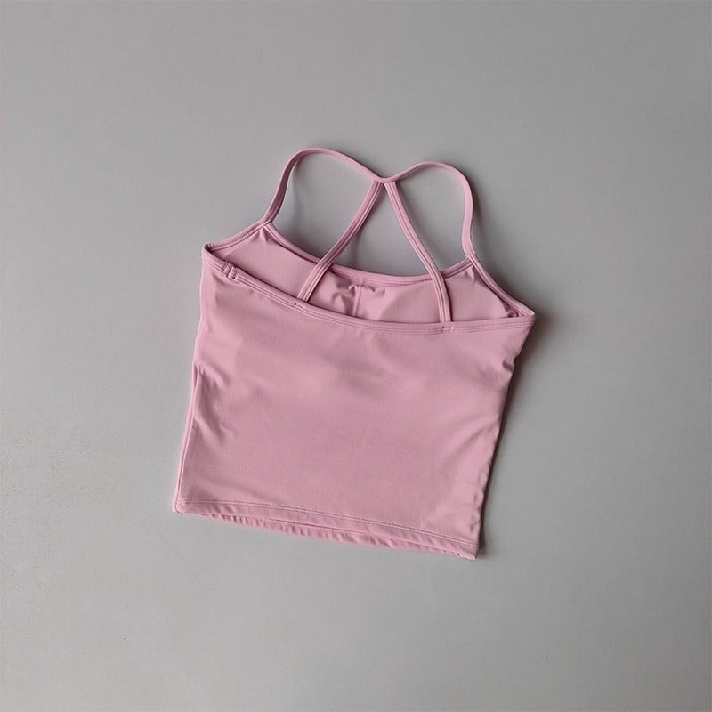 Ženski zimski fleece top za jogu s leđima – brzo sušeći fitness top, duljina u struku, uski kroj, jastučić za prsa uključen