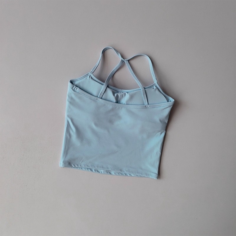 Ženski zimski fleece top za jogu s leđima – brzo sušeći fitness top, duljina u struku, uski kroj, jastučić za prsa uključen