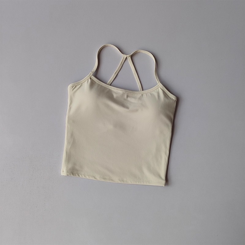 Ženski zimski fleece top za jogu s leđima – brzo sušeći fitness top, duljina u struku, uski kroj, jastučić za prsa uključen