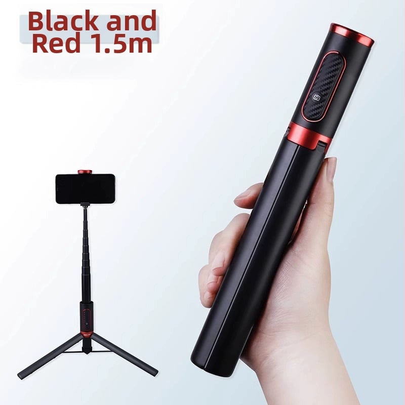 Cyke Bluetooth селфи трипод, удължен, компактна подова/настолна стойка за мобилен телефон NCC (Материал: алуминиева сплав + ABS + PC; Bluetooth: Да; Дистанционно: Включено; Персонализация: Поддържа)