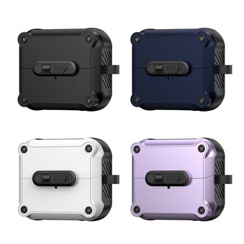 Lenuo Θήκη Προστασίας για Samsung Buds3 Pro – Σκληρό Κάλυμμα, PC + TPU, Έγχυση, Σχεδιασμός με Αετό και Λωρίδα Κλειδώματος, Αντιπτώσεις