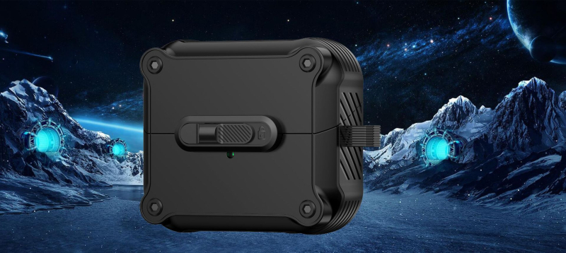 Lenuo Θήκη Προστασίας για Samsung Buds3 Pro – Σκληρό Κάλυμμα, PC + TPU, Έγχυση, Σχεδιασμός με Αετό και Λωρίδα Κλειδώματος, Αντιπτώσεις