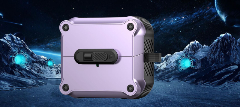 Lenuo Θήκη Προστασίας για Samsung Buds3 Pro – Σκληρό Κάλυμμα, PC + TPU, Έγχυση, Σχεδιασμός με Αετό και Λωρίδα Κλειδώματος, Αντιπτώσεις