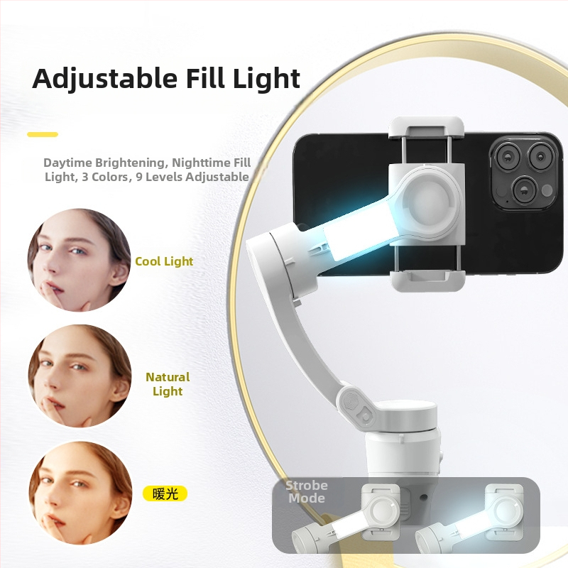 Ručni stabilizator za pametni telefon s tri osi, praćenje lica, Bluetooth, daljinski upravljač, model M01