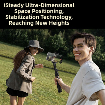 Gimbal stabilizator za pametni telefon, ručni za vlog i livestream, aluminijsko kućište