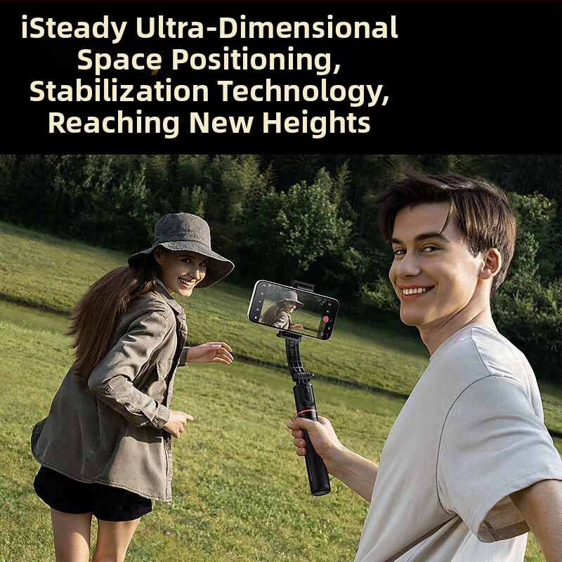 Gimbal stabilizator za pametni telefon, ručni za vlog i livestream, aluminijsko kućište