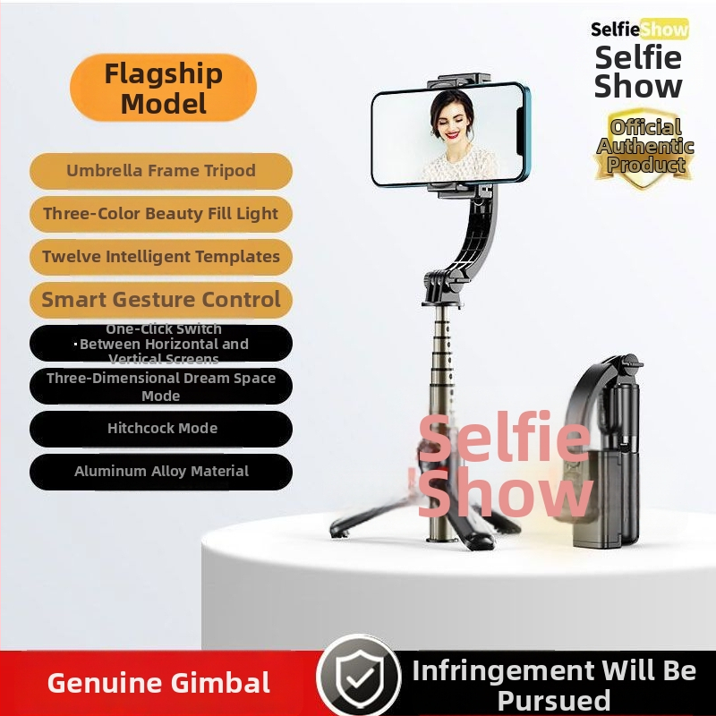 Gimbal stabilizator za pametni telefon, ručni za vlog i livestream, aluminijsko kućište