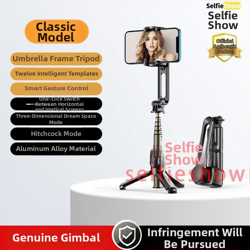 Gimbal stabilizator za pametni telefon, ručni za vlog i livestream, aluminijsko kućište