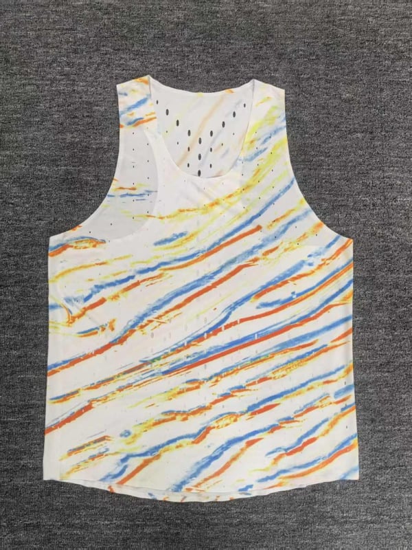 Ανδρικό γιλέκο για τρέξιμο - Αποξήρανση, Διαπνοή, 100% Πολυεστέρας, Μονόχρωμο σχέδιο (Καλοκαίρι-Άνοιξη-Φθινόπωρο)