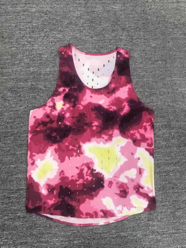 Ανδρικό γιλέκο για τρέξιμο - Αποξήρανση, Διαπνοή, 100% Πολυεστέρας, Μονόχρωμο σχέδιο (Καλοκαίρι-Άνοιξη-Φθινόπωρο)