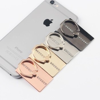 Kovový otočný držiak na telefón/tablet s diamantovou páskou