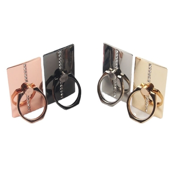 Kovový otočný držiak na telefón/tablet s diamantovou páskou