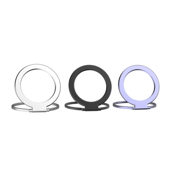 Τηλεφωνική βάση με μαγνητικό δακτύλιο, πτυσσόμενη και φορητή, καθρέφτης για selfies, κράμα αλουμινίου