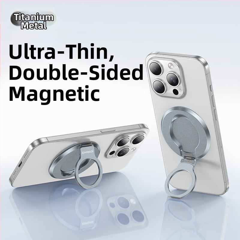 Στήριγμα τηλεφώνου με μαγνητικό δαχτυλίδι – κράμα, αναδιπλούμενο, μαγνητική αγκράφα, καθολικός σχεδιασμός, εξουσιοδοτημένη ιδιωτική μάρκα