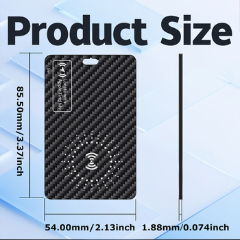Lokator za karticu protiv gubitka s bežičnim punjenjem, domet 10 m, baterija 220 mAh, kompatibilan s iOS