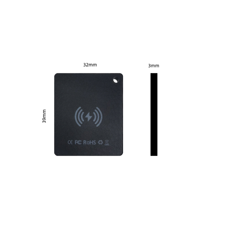 Lokator za karticu protiv gubitka s bežičnim punjenjem, domet 10 m, baterija 220 mAh, kompatibilan s iOS