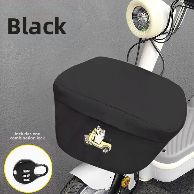 Kryt košíka pre elektrické bicykle — mikrovláknová koža, univerzálna ochrana proti prachu a slnečnému žiareniu