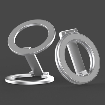 Διπλής όψεως μαγνητικό στήριγμα MagSafe για κινητό τηλέφωνο, επιτραπέζιο от κράμα μετάλλων, καθολικό, πλήρους μεταλλικής κατασκευής