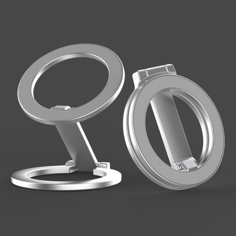 Διπλής όψεως μαγνητικό στήριγμα MagSafe για κινητό τηλέφωνο, επιτραπέζιο от κράμα μετάλλων, καθολικό, πλήρους μεταλλικής κατασκευής