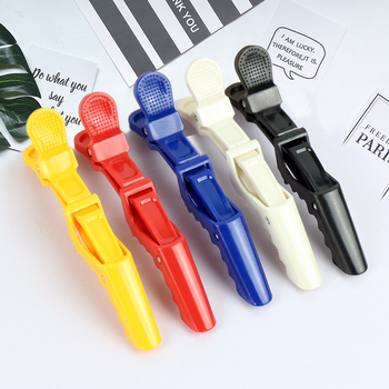 Klipovi za kosu aligator, bez tragova hvatanja, bočni klipsovi za stiliziranje, klipse za slojevite šiške, 6 komada