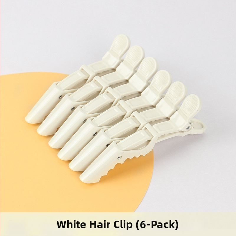 Klipovi za kosu aligator, bez tragova hvatanja, bočni klipsovi za stiliziranje, klipse za slojevite šiške, 6 komada