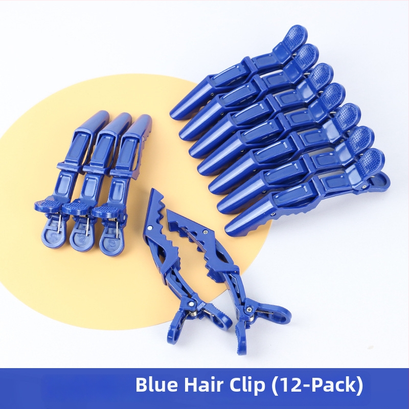 Klipovi za kosu aligator, bez tragova hvatanja, bočni klipsovi za stiliziranje, klipse za slojevite šiške, 6 komada