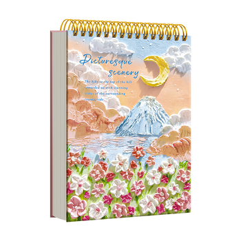 Τετράδιο σκίτσων ελαιογραφίας Four Seasons, μοντέλο Sjnh-oil painting sketchbook, σειρά Oil painting sketchbook, 80 φύλλα, χαρτί 80 g/m²