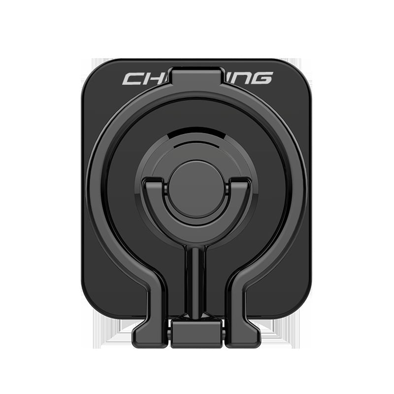 Επιτραπέζιος στήριγμα τηλεφώνου με πτυσσόμενη βάση από κράμα, κάθετα και οριζόντια ενσωματωμένο, με πίσω δακτυλίδι κόλλησης