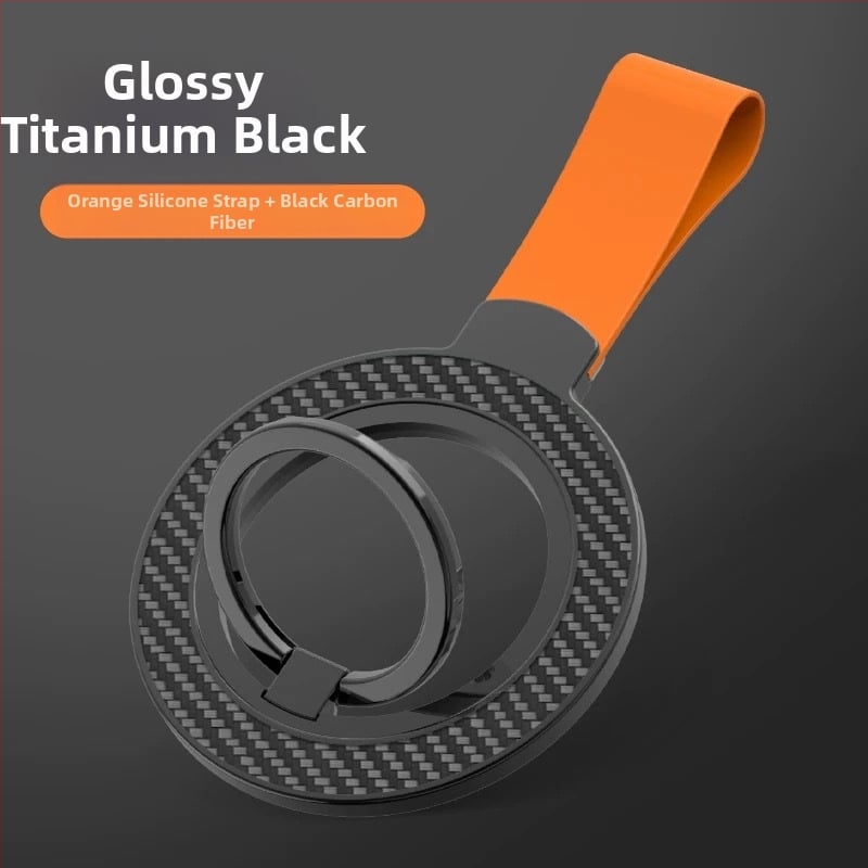 Κράτημα δαχτυλιδιού για κινητό, μαγνητικό, κράμα ψευδαργύρου + σιλικόνης, καθολικό, με δυνατότητα προσαρμογής