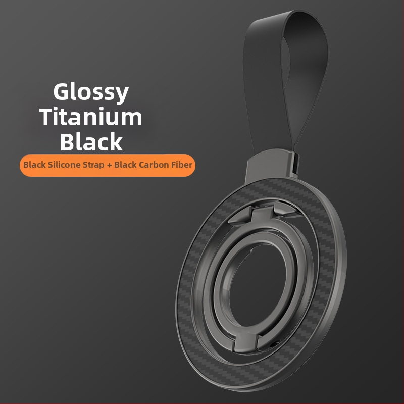 Suport MagSafe dublu-fațial magnetic pentru telefon - bază de birou din aliaj, compatibilitate universală