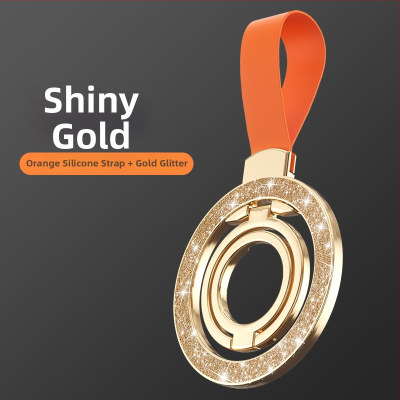 Suport MagSafe dublu-fațial magnetic pentru telefon - bază de birou din aliaj, compatibilitate universală