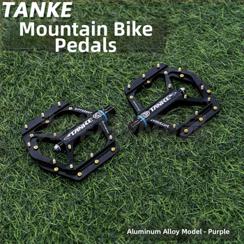 TANKE pedál na horské bicykle, Nylon/aluminium zliatina, CNC obrábanie, DU ložisko, osa