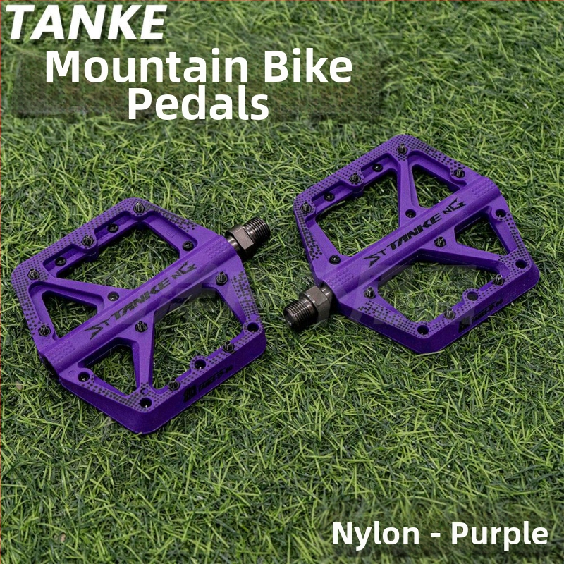 TANKE pedál na horské bicykle, Nylon/aluminium zliatina, CNC obrábanie, DU ložisko, osa