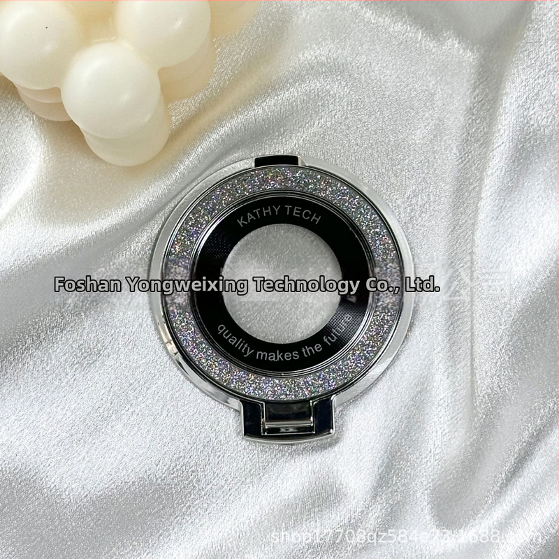 Stalak za telefon s ljepilnim klipom s dijamantima, držač prstena, plastični model 01, serija 1, za vanjsku upotrebu, podrška prilagođavanju