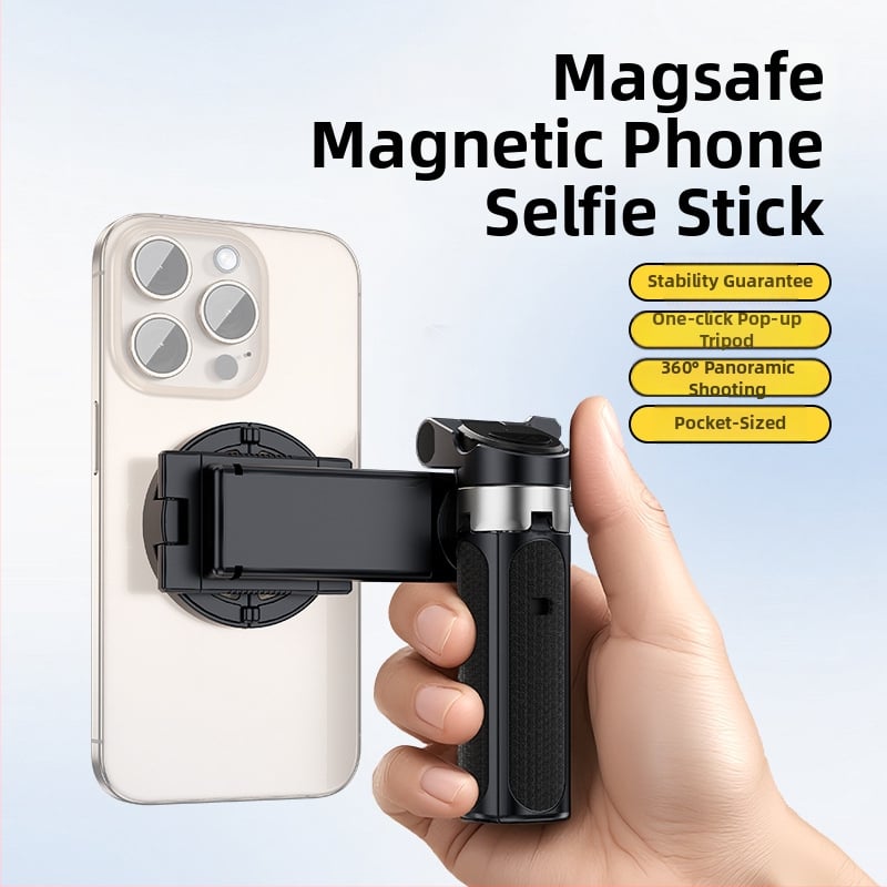 Селфи палка с трипод, преносима и разтегателна, алуминиева сплав конструкция, дистанционно управление, Bluetooth