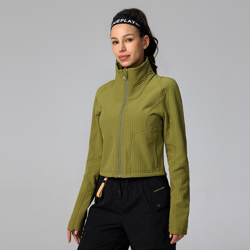 Palton din fleece polar, mâneci lungi, model solid, pentru femei, potrivit pentru iarnă, primăvară și toamnă.