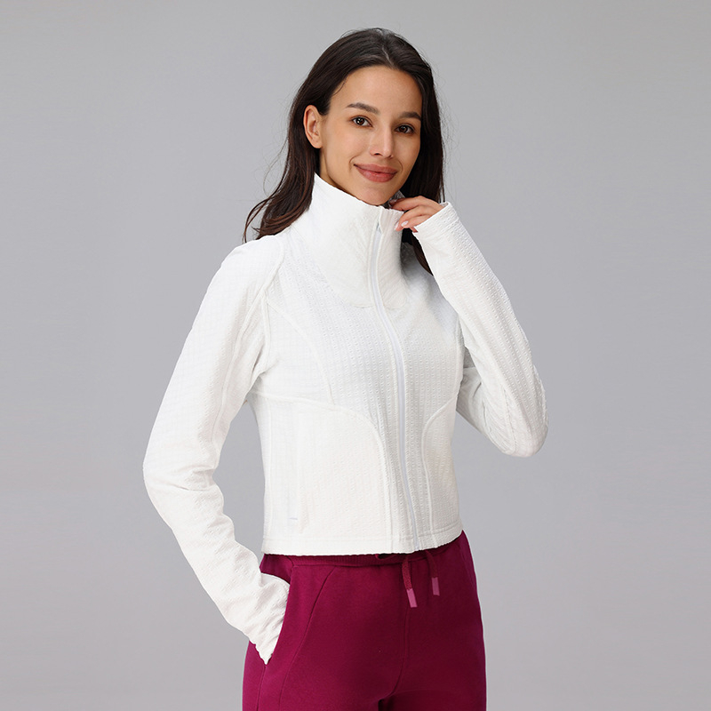 Palton din fleece polar, mâneci lungi, model solid, pentru femei, potrivit pentru iarnă, primăvară și toamnă.