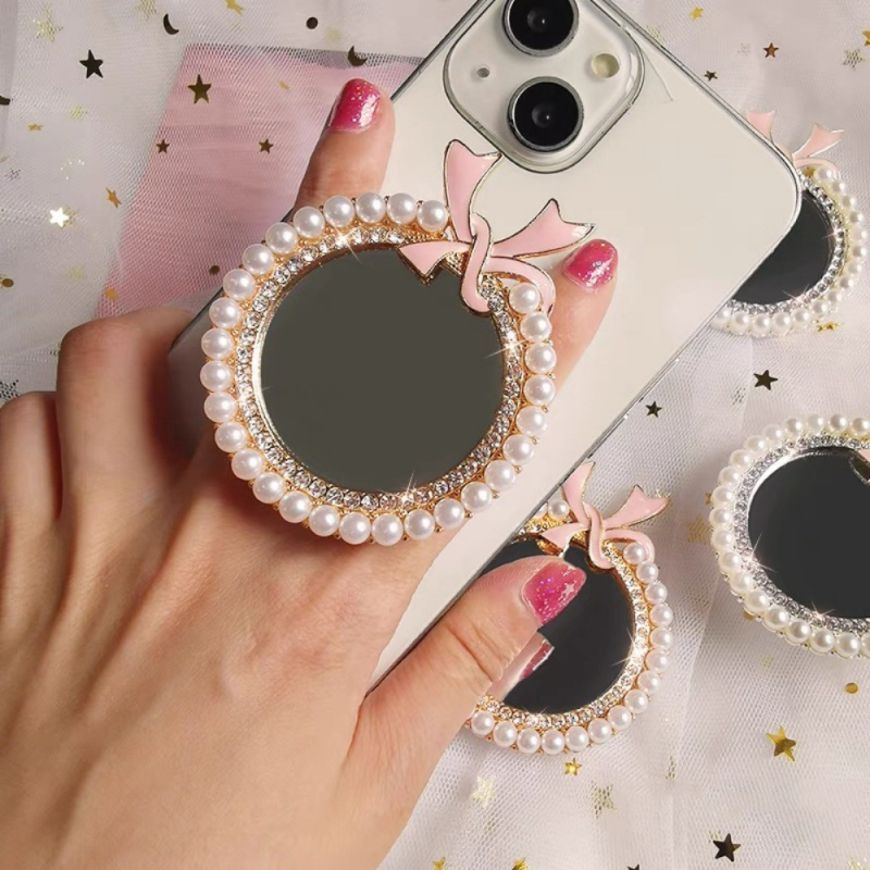 Suport pentru oglindă de machiaj pentru telefonul mobil — structură metalică, lazy bracket, stil universal — XXX