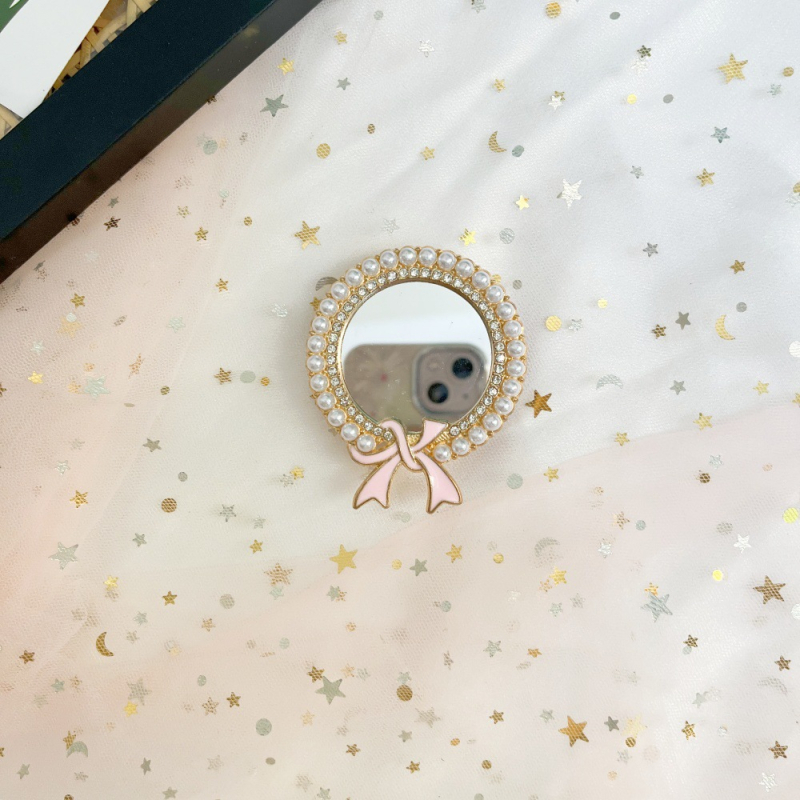 Suport pentru oglindă de machiaj pentru telefonul mobil — structură metalică, lazy bracket, stil universal — XXX