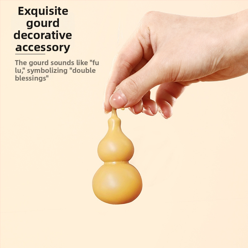 Dekorativni privezak s tikvicastim zvončićem za 2026. godinu — Kina Nova godina, viseći ukras, Happy togethers, pakiranje Opp vrećica, materijal Drugo