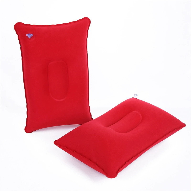 Nafukljiv jastuk za vrat za putovanja, U-oblik, PVC, težina 80 g, za 1 osobu