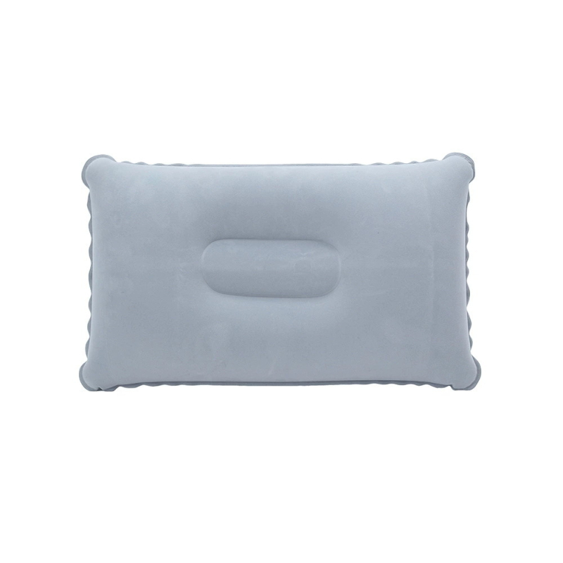 Nafukljiv jastuk za vrat za putovanja, U-oblik, PVC, težina 80 g, za 1 osobu