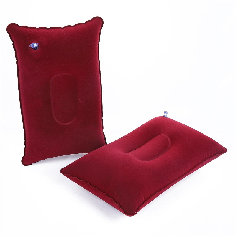 Nafukljiv jastuk za vrat za putovanja, U-oblik, PVC, težina 80 g, za 1 osobu