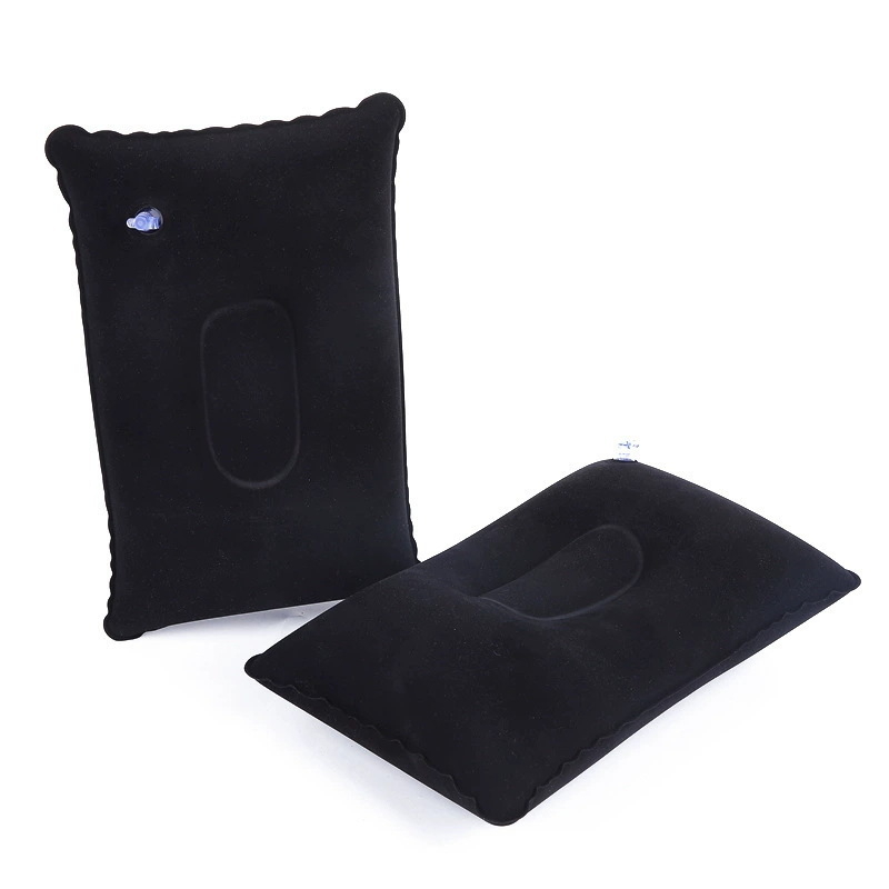 Nafukljiv jastuk za vrat za putovanja, U-oblik, PVC, težina 80 g, za 1 osobu