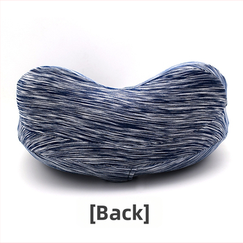 Надуваема U-образна пътуваща възглавница за шия Noon Yi; пълнител: газ; плат: химическо влакно; основен компонент на плат: спандекс; подходяща за възрастни